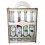  4 different flavor palinka Wood box with dried fruit by Bolyhos