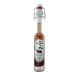  4 different flavor palinka Wood box with dried fruit by Bolyhos