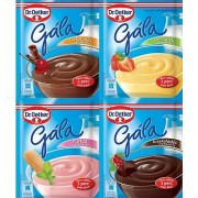 Pudding Powder 4 Mix pack Gala by Dr Oetker