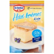 Vanilla Slice Cream Powder Reduced Sugar Dr Oetker 149g
