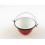 Red Cauldron Table Serving 0.8L  / Mini talalo bogracs