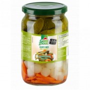 Sweet and Sour Garden Gherkins Mix / Kerti Mix 680g