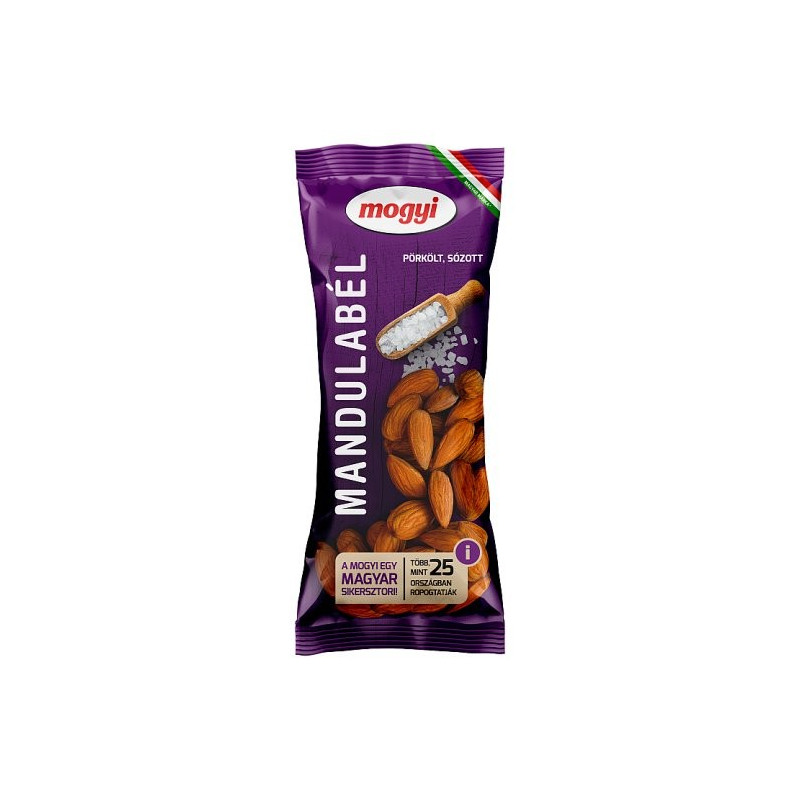 Almond gut roasted, salted 70g by Mogyi