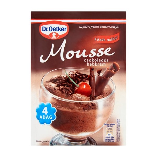 Chocolate Mousse Whip Cream by Dr Oetker 92g