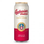 Budweiser Budvar Original Czech Lager Beer 500ml Can
