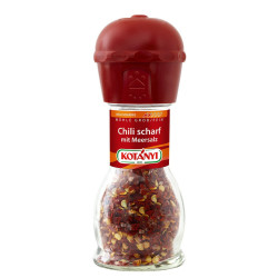 Chili with sea salt Mill Kotanyi 35g
