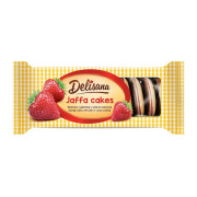 Strawberry Sponge Crowns with Jelly in Chocolate 135g