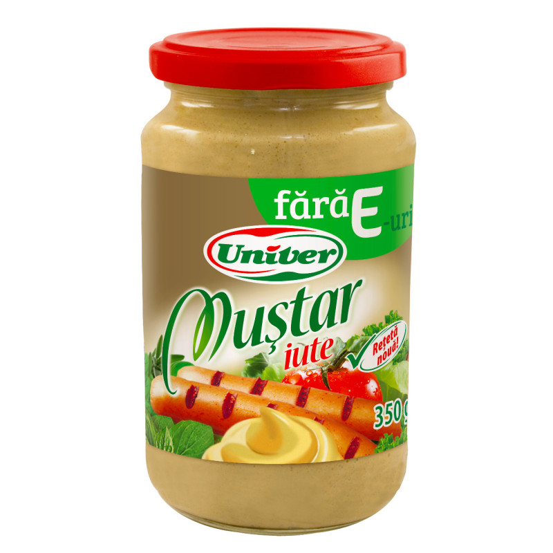 HOT Mustard with 350g Univer