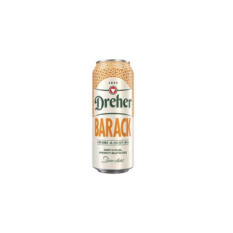 Dreher Apricot Beer 500ml 4% alc