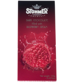 Dark Chocolate with Raspberry cream 100g by Stuhmer