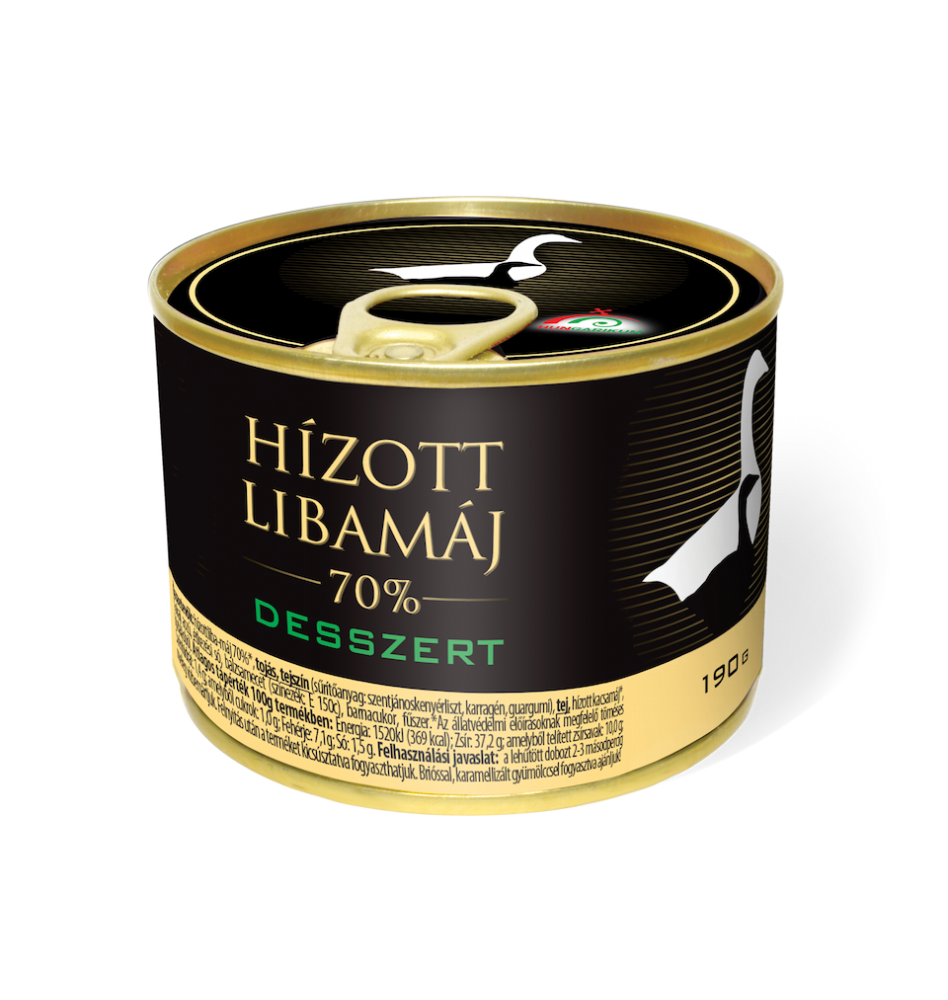 Goose liver fattened dessert