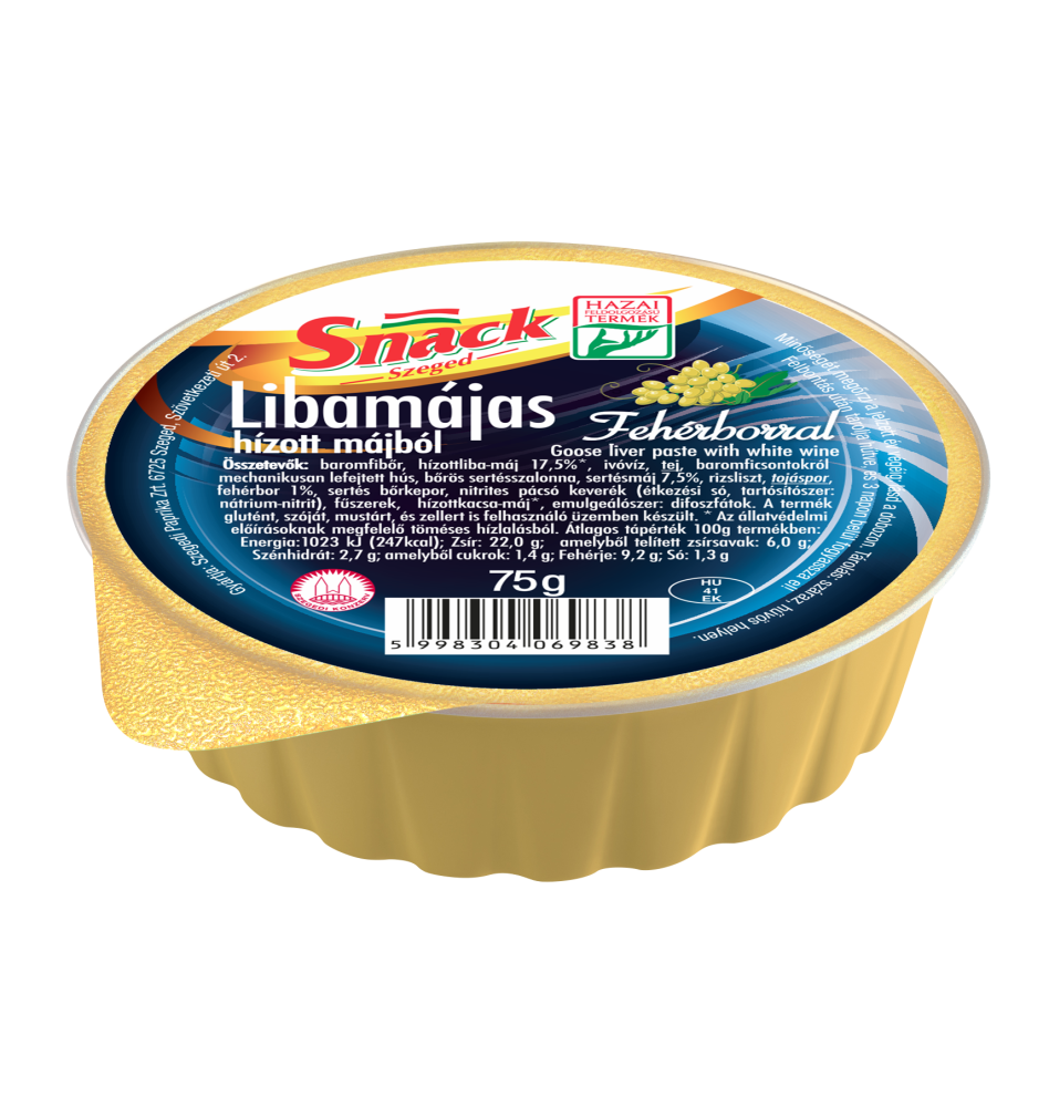 Goose Liver Pate with white wine 75g Snack