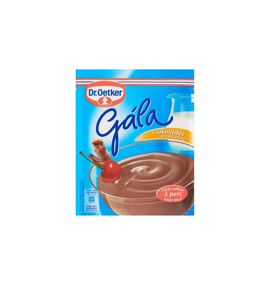 Chocolate Instant Pudding Powder Gala by Dr Oetker