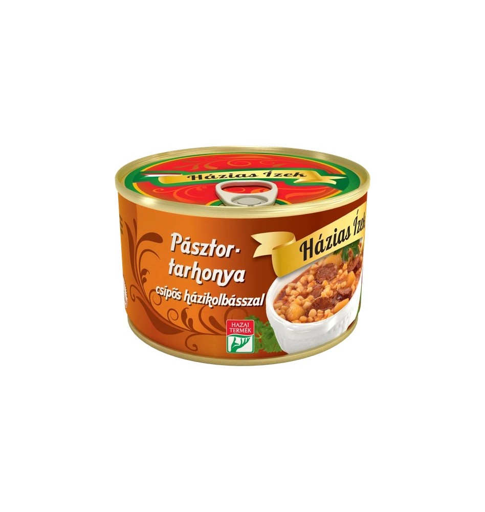 Shepherd-style Hungarian Pasta with Hot Sausage / Pasztor tarhonya csipos hazikolbasszal 400g