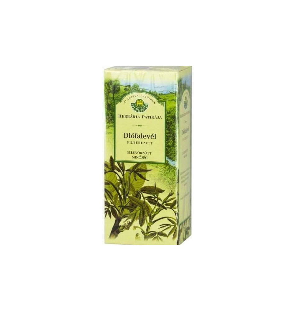 Walnut Leaf Tea 25bags / Diofalevel Tea Herbaria Hungary
