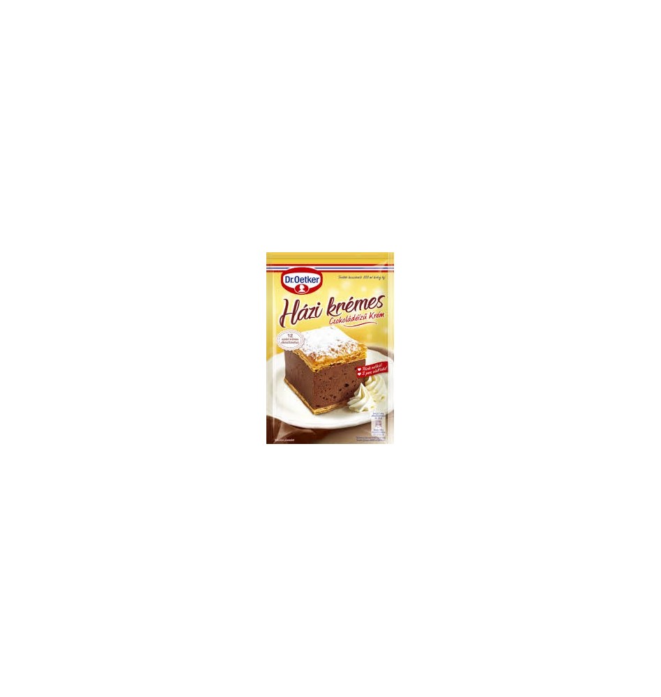 Chocolate Cream Slice Powder 190g / Hazi kremes csokolade izu Dr Oetker