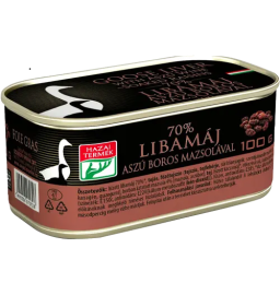 Goose Liver with Tokaj Aszu Wine Soaked Raisins 100g - Foie gras