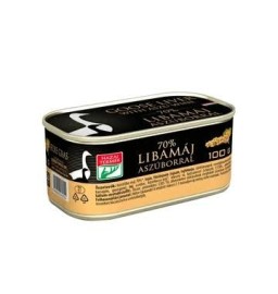 Goose Liver with Tokaj Aszu Wine 100g - Foie gras